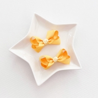 Girl Hair Clip Bow Pair (GHP9377)